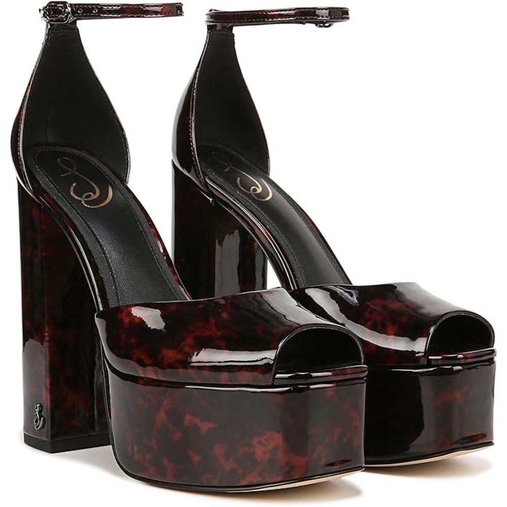 Sam Edelman Kori Platform Heel in Coffee Multi - Size 11 - N189-19
